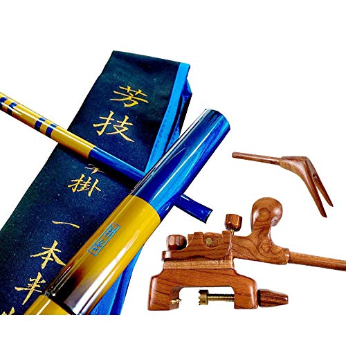 Amazon | ヘラブナ竿掛セット 芳技 竿掛け 1本半物 + オリジナルヘラ用