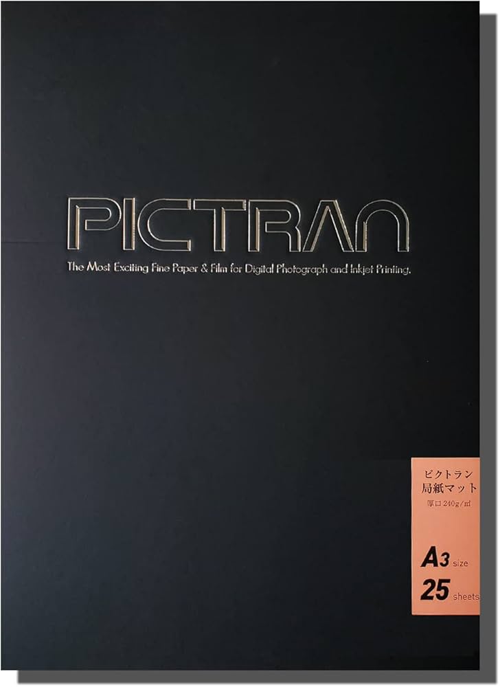 Amazon | ピクトラン局紙マット A3サイズ 25枚入り ホワイト