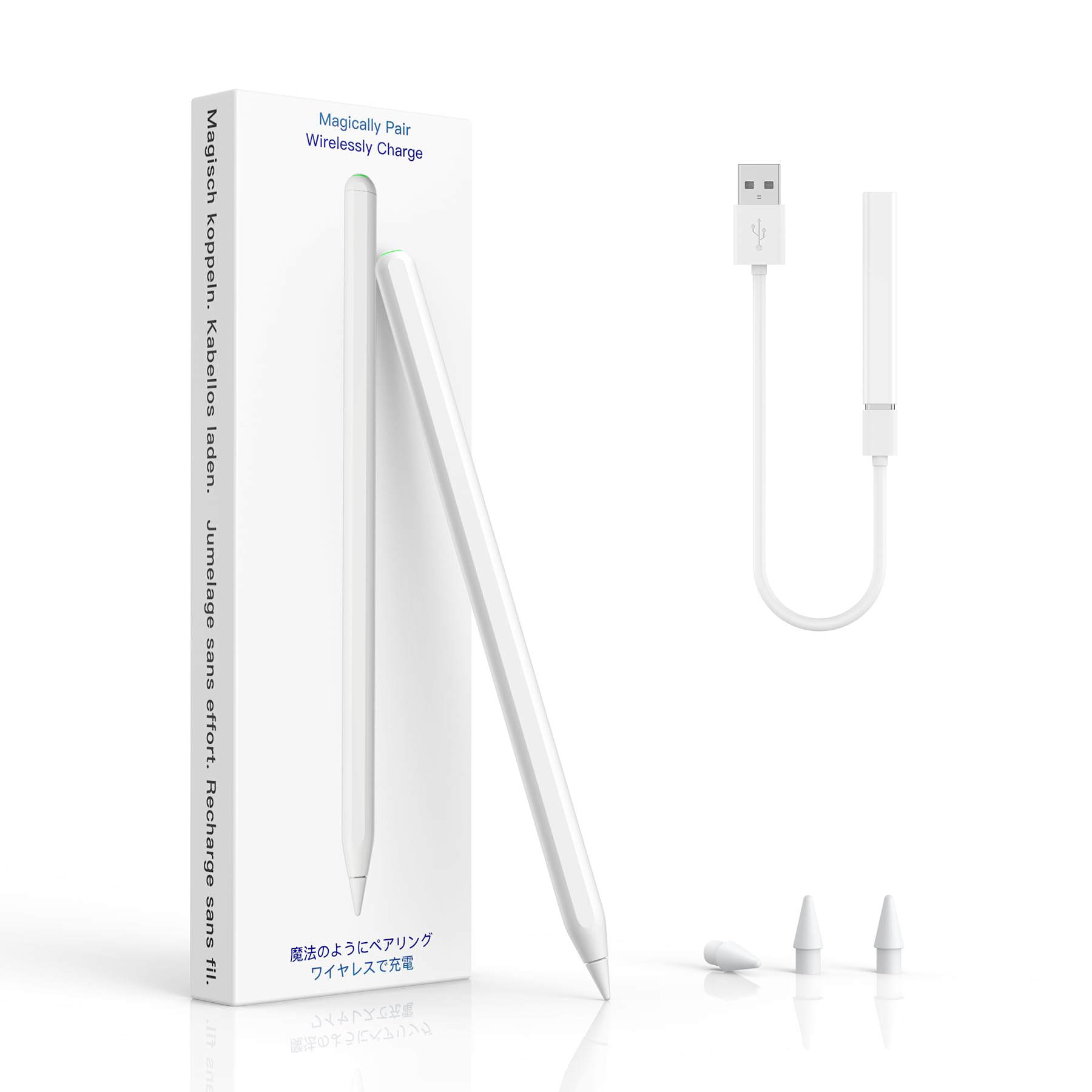 Amazon | 【吸着充電と別途充電を実現！】アップルペンシル ワイヤレス