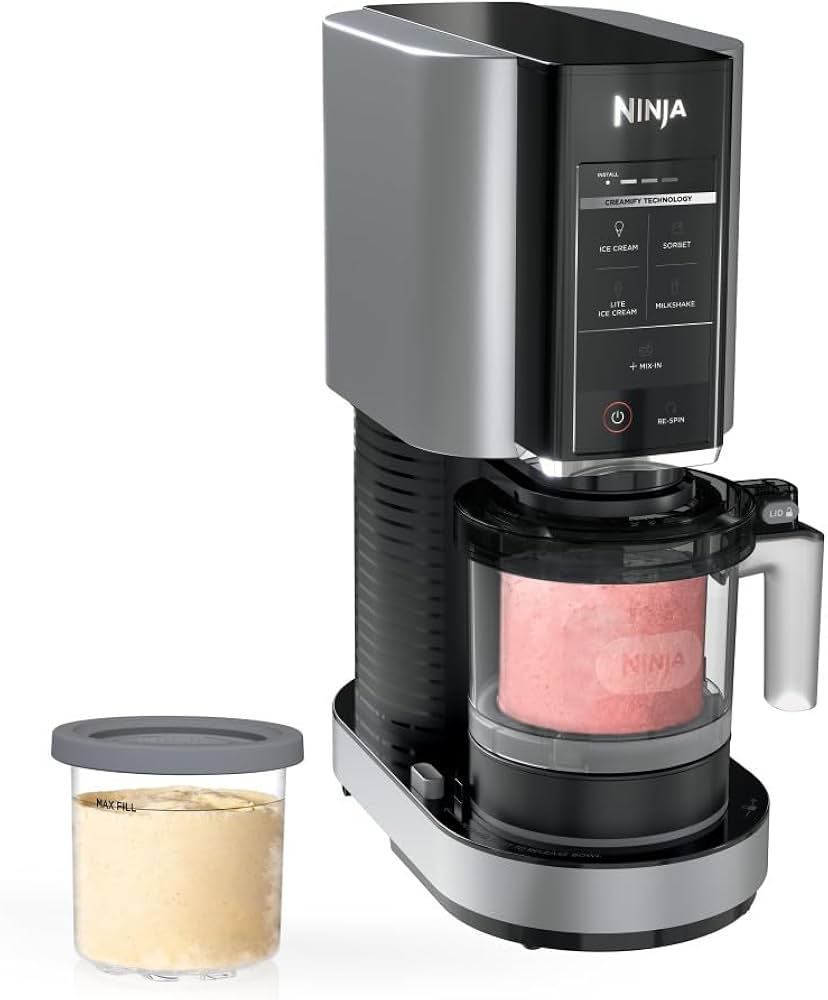 Amazon.com: Ninja CREAMi Ice Cream Maker 5 One-Touch Programs with
