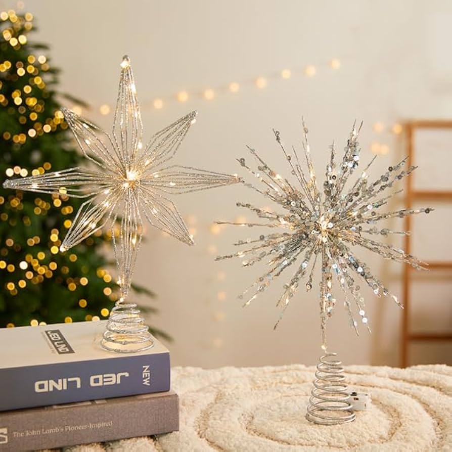 Amazon.co.jp: Xmas116クリスマス雑貨 クリスマス トップスター ツリー