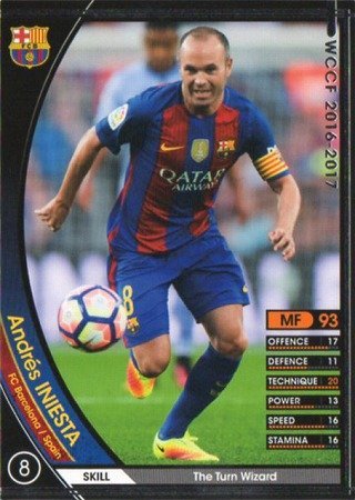 Amazon.co.jp: WCCF/16-17 / 314/アンドレス・イニエスタ : スポーツ