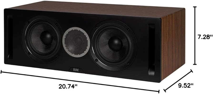 Amazon.com: ELAC Debut Reference C5.2 Center Channel Speaker