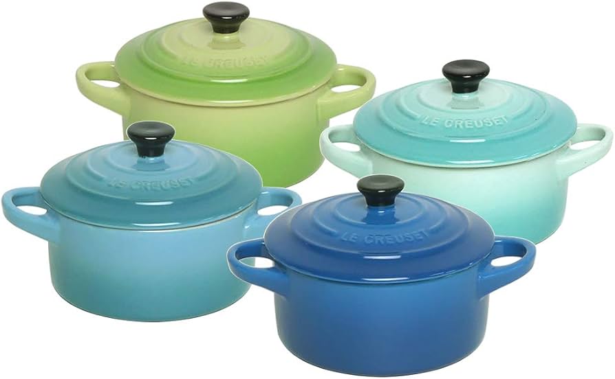 Amazon | [ルクルーゼ] Le Creuset ミニココット 10cm 4個セット