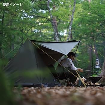 Amazon | [クイックキャンプ] ソロテント 1人用 ポリコットン ツイン