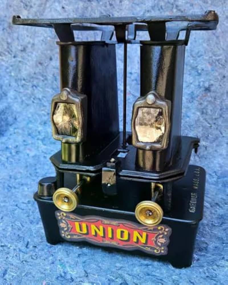 Amazon.co.jp: Union ユニオン アイロンストーブ ダブルバレル