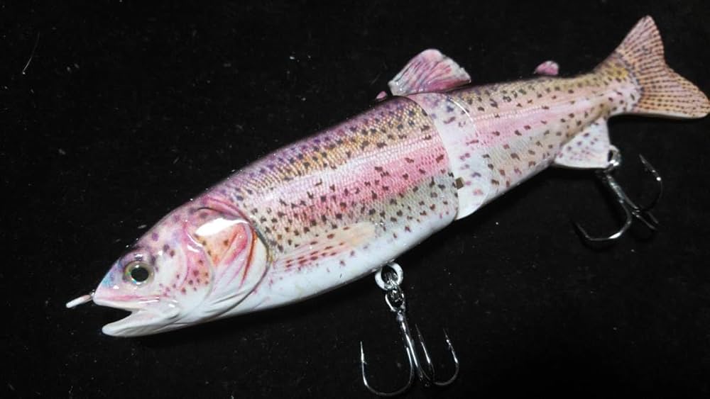 Amazon.co.jp: ビッグベイト ニジマス 7in 約65g シンキング