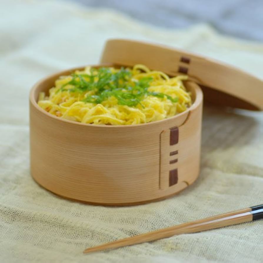 Amazon | 【曲げわっぱ 柴田慶信商店】 丸弁当箱 | 柴田慶信商店