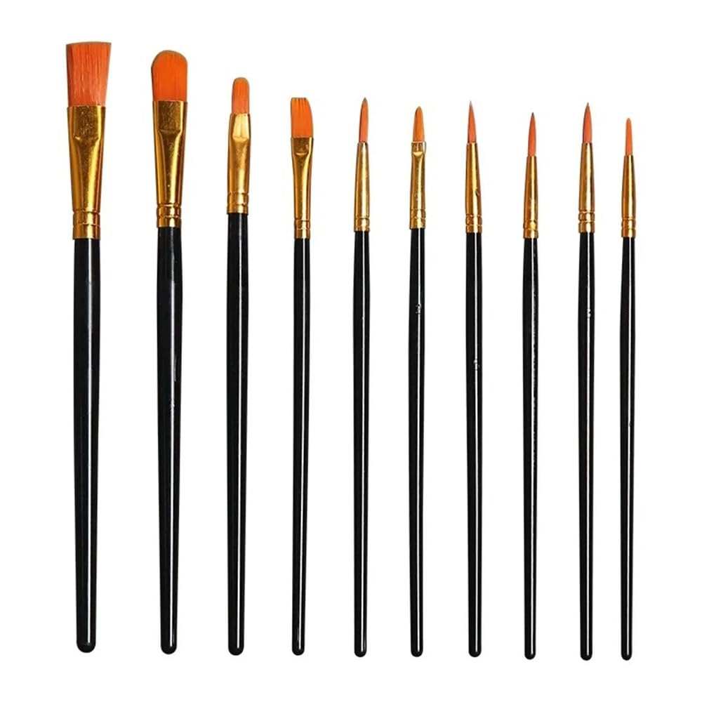 Amazon.co.jp: YJRUNFU 筆 絵の具 筆 水彩筆 油筆 水彩筆 アクリル筆