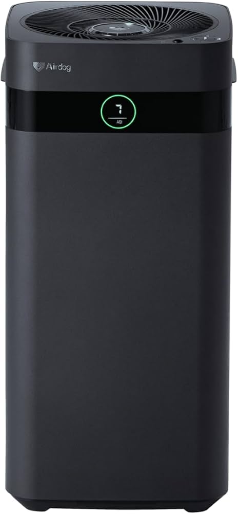 Amazon | Airdog X3D Black 光＆人感センサー搭載 3方向広角排気