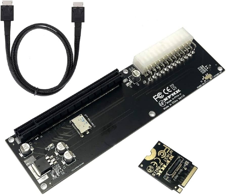 Amazon.co.jp: xiwai Oculink SFF-8611 データケーブル PCI-E 3.0