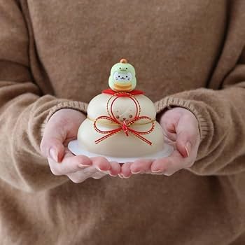 Amazon.co.jp: しろたん お供え餅 鏡餅 巳年 国産 2025年 マザー