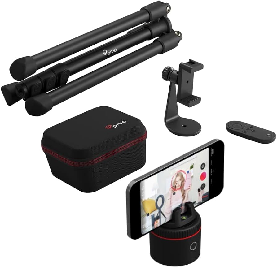 Amazon.co.jp: Pivo Pod Classic - ハンズフリー360度回転ビデオ録画