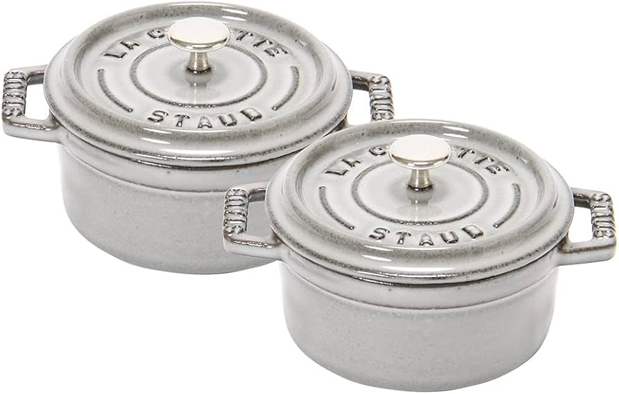 Amazon | [ ストウブ ] Staub ピコ・ココット ラウンド 10cm 2個セット