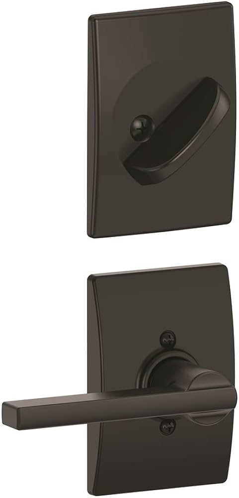 Schlage F59 LAT 622 CEN Century Collection Latitude Handleset