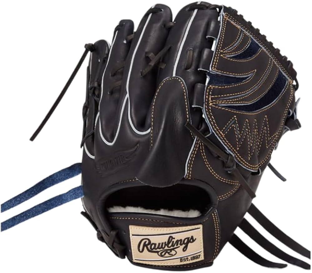 ローリングス HOH プレミアム 硬式用 投手用 Vブラック 高校野球対応