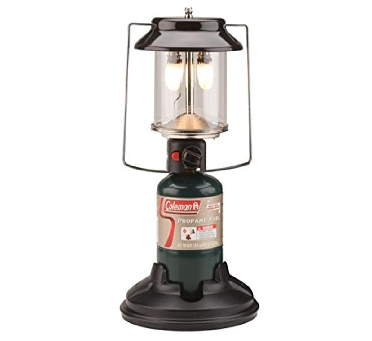 Amazon.com: Coleman QuickPack 2-Mantle Propane Lantern with Carry