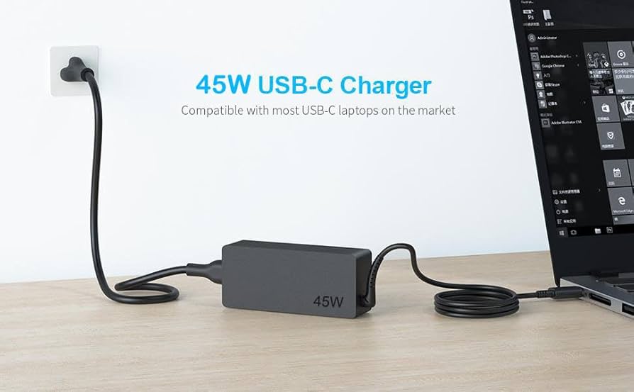 Amazon.com: 45W USB-C Charger for Lenovo 300e Chromebook 2nd Gen