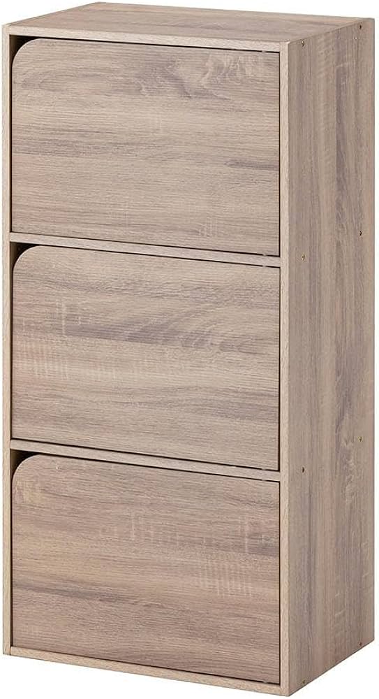 Amazon｜カインズ(CAINZ) ドア付き収納ボックス SH44 ナチュラル 44cm