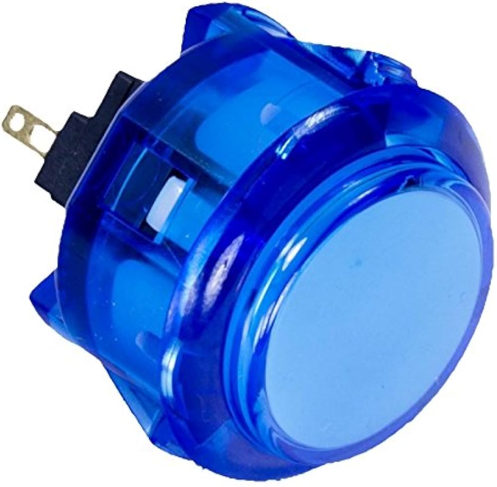 Amazon | 三和電子 ハメ込み式押しボタン30φ クリアブルー OBSC-30-CB