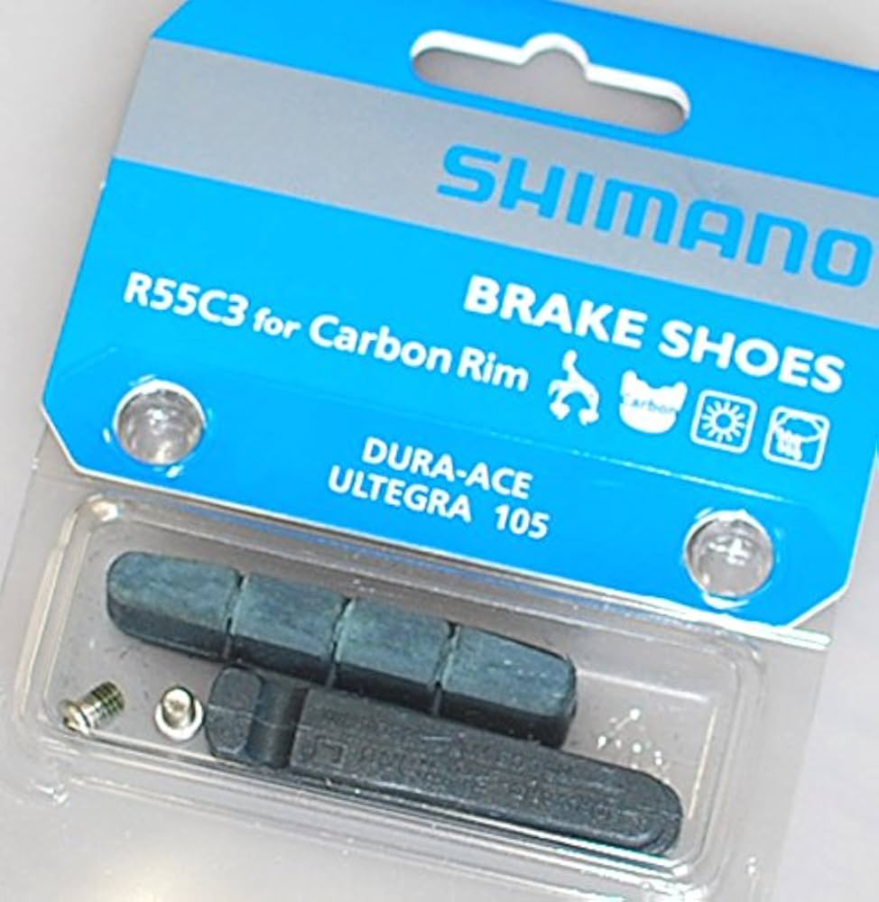 Amazon | Shimano 純正 カートリッジ カーボンリム用 ブレーキシュー