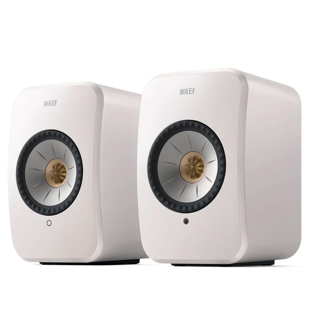 Amazon.com: KEF LSX II Wireless HiFi Speaker System (Mineral White