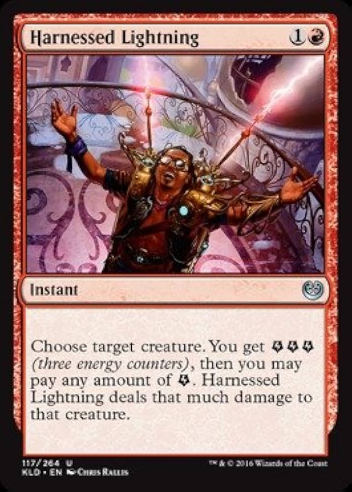 Amazon.co.jp: MTG 英語版 蓄霊稲妻/Magic: the Gathering - Harnessed