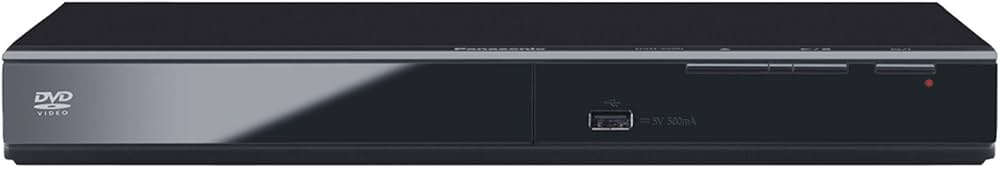 Amazon.com: Panasonic Progressive Scan DVD Player DVD-S500 (Black
