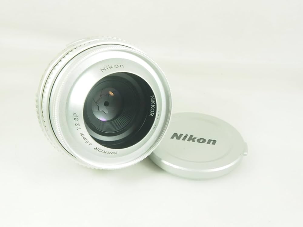 Amazon | Nikon MFレンズ Ai 45mm F2.8P silver | 一眼レフカメラ 通販