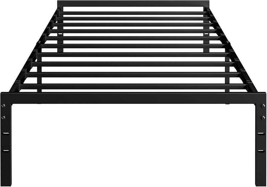 Amazon｜ベッドフレーム シングル 耐荷重350kg メタル シングルベッド