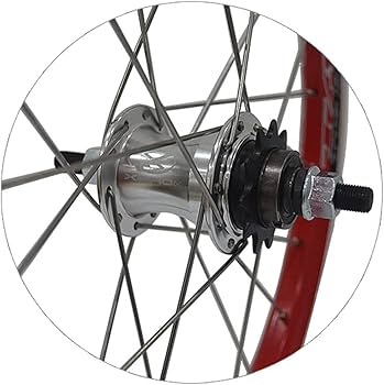 Amazon | BMX用 16インチ 自転車ホイールセット - C/Vブレーキ、リム
