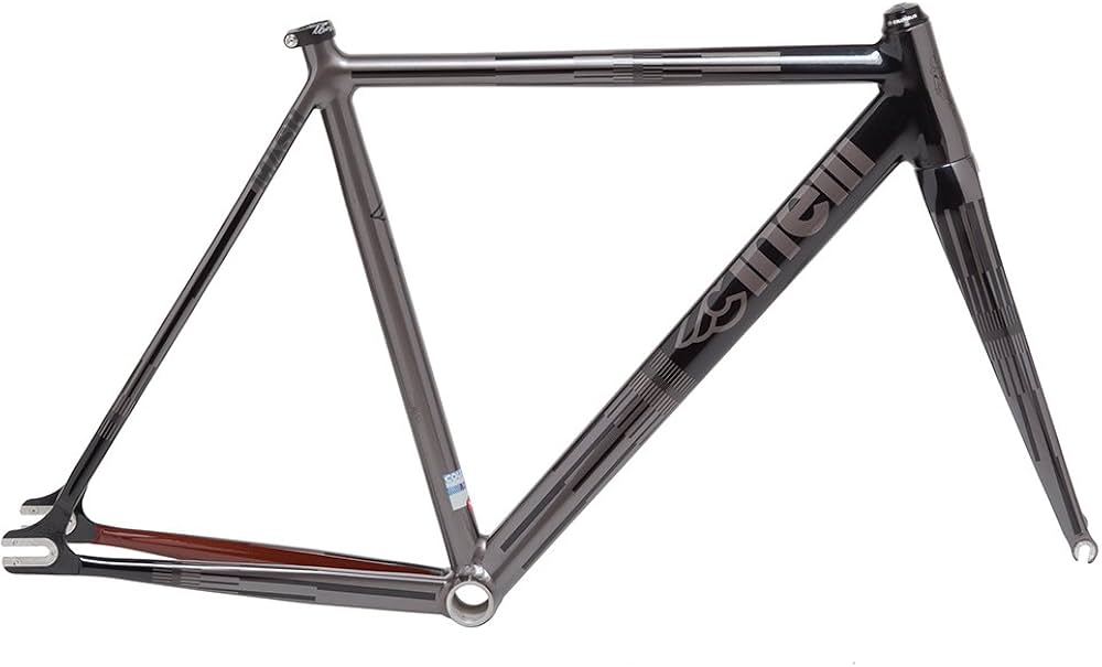Cinelli Men's MASH Parallax Aluminum Track Bicycle Frame Set, 50cm