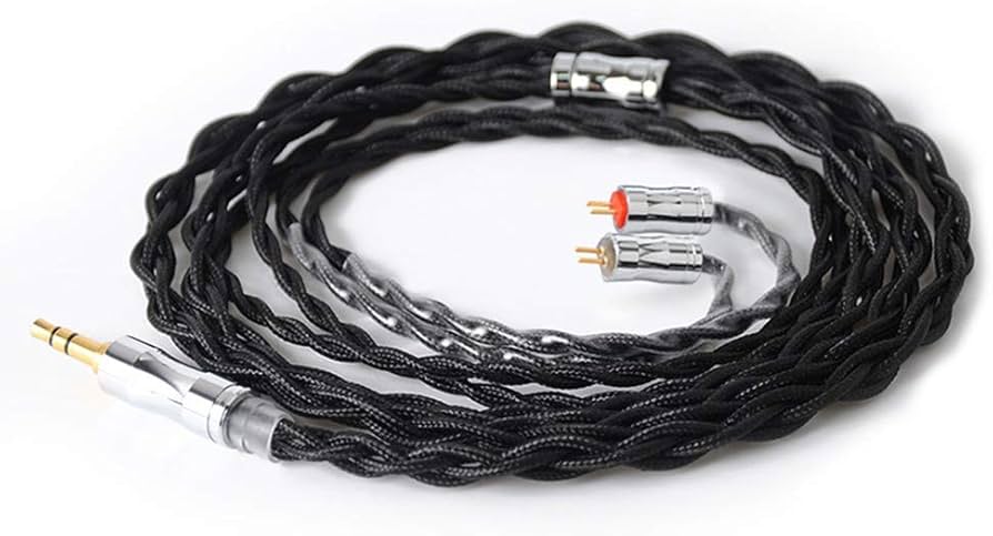 Amazon | NICEHCK C4-1 イヤホンケーブル 銀メッキ単結晶銅 UPOCC 6N