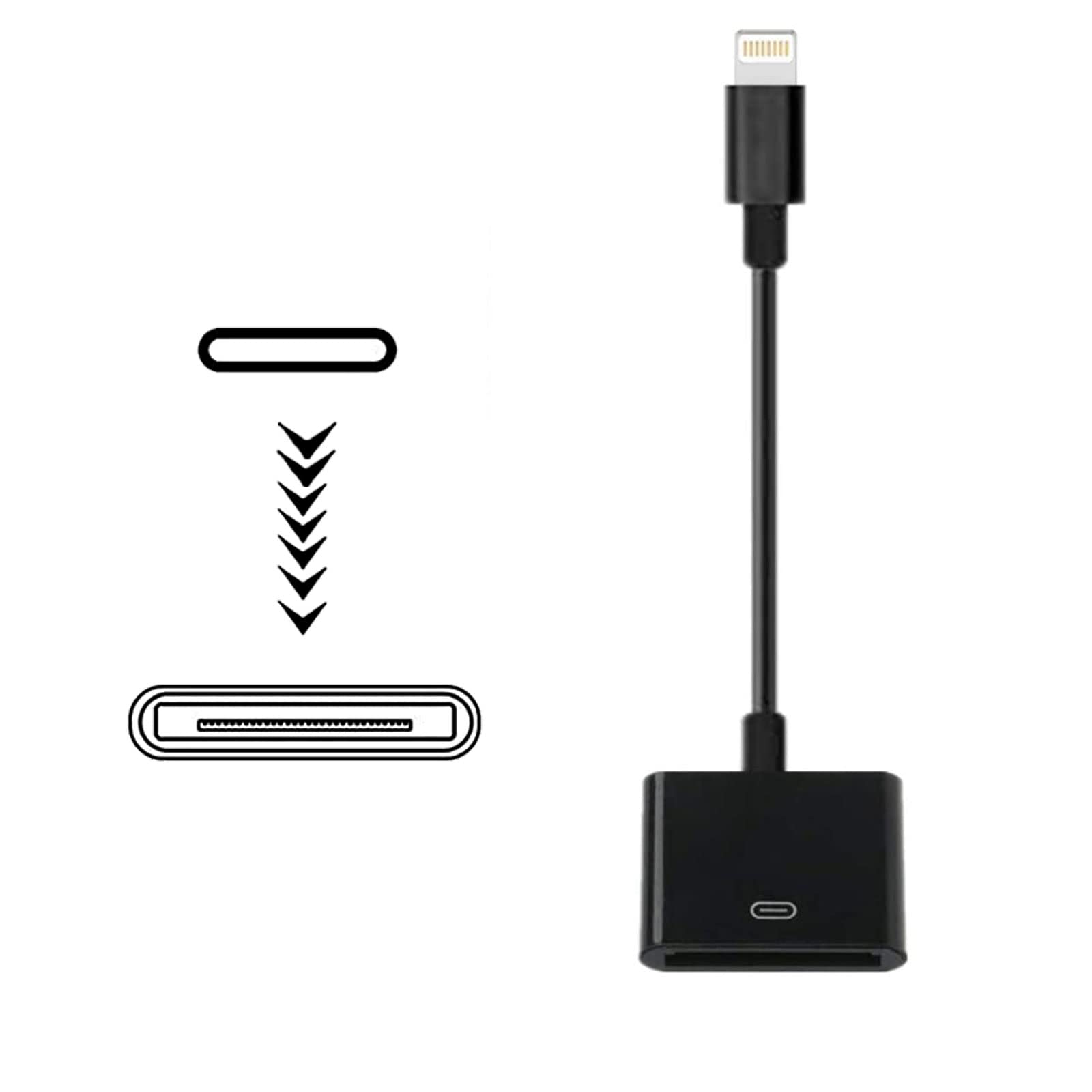 Amazon.co.jp: Apple Lightning - 30ピンアダプター [Apple MFi認証] 8