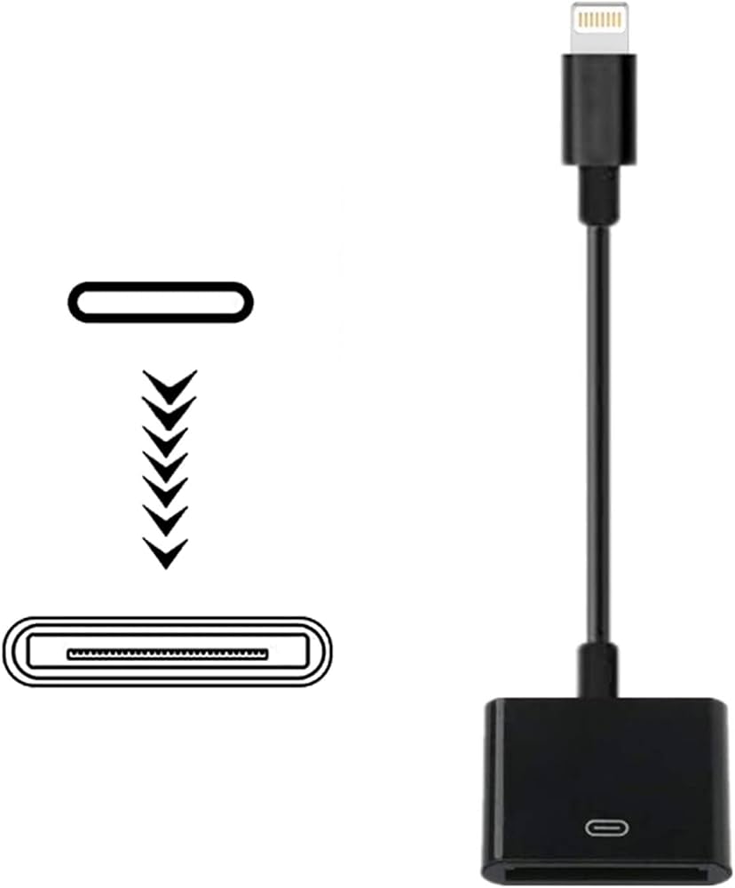 Amazon.co.jp: Apple Lightning - 30ピンアダプター [Apple MFi認証] 8