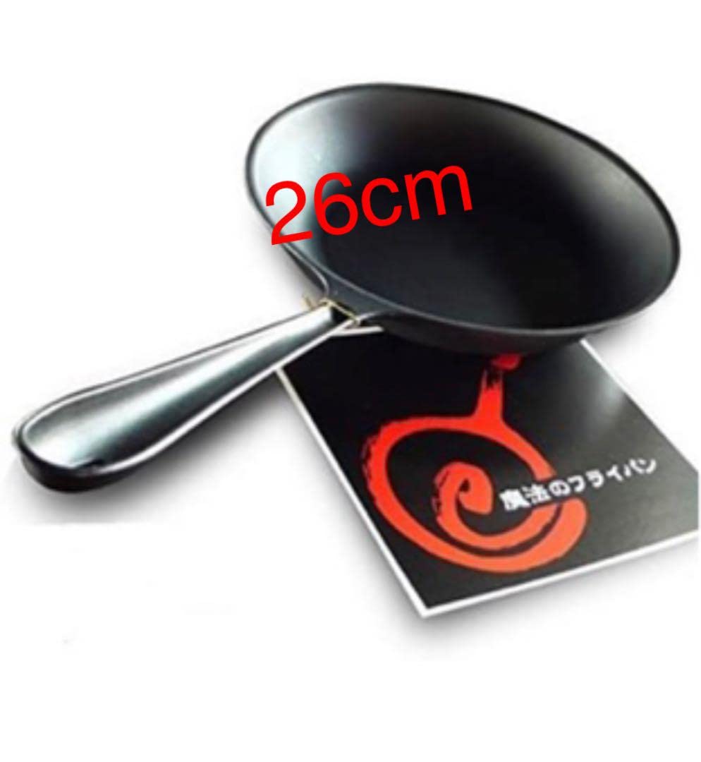 Amazon | 錦見鋳造 魔法のフライパン 26cm│フライパン・中華鍋 アルミ