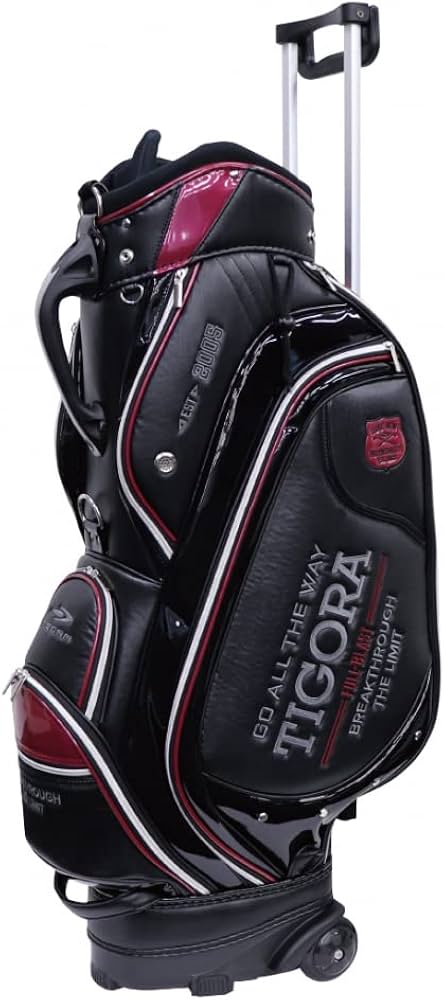 Amazon | TIGORA(ティゴラ) ゴルフ PU ポリ 軽量 9型 キャスター付き