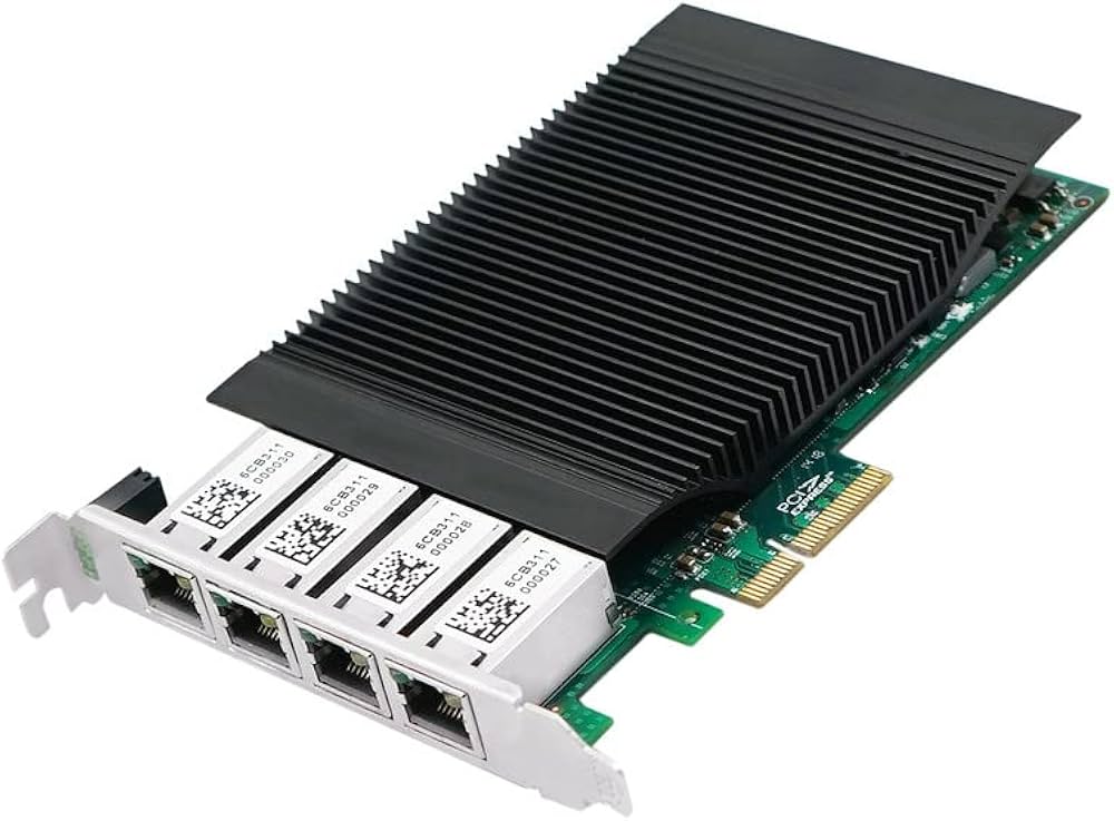 Amazon.in: Buy Gigabit 4 Port NIC with Intel I350 Chip, PoE+