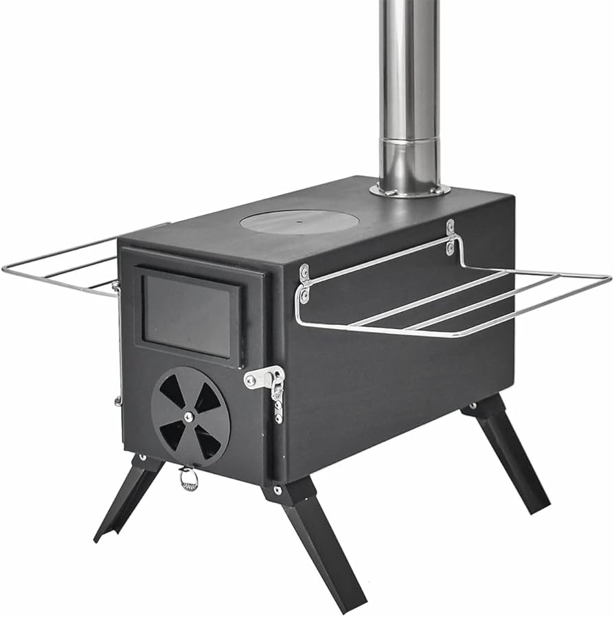 Amazon.co.jp: Anlik 薪ストーブ アウトドア調理 暖炉 キャンプ テント