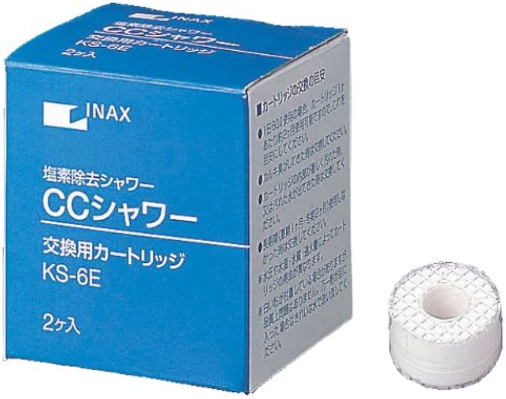 Amazon.co.jp: LIXIL(リクシル) INAX CCシャワー取替用カートリッジ (2