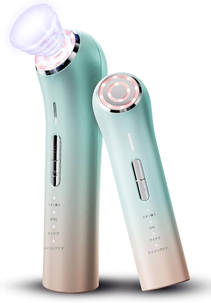 Amazon.co.jp: 美顔器 美容器 RF美顔器 EMS微電流 目元ケア 口元ケア