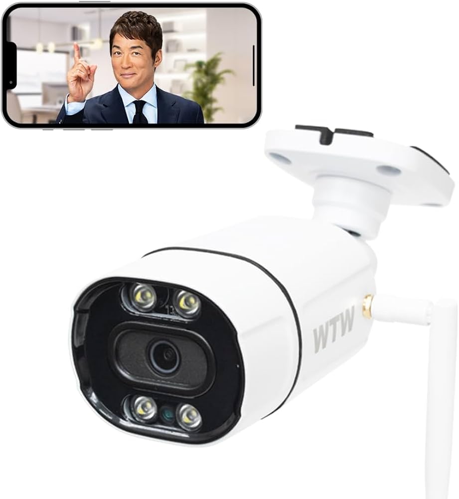 Amazon.co.jp: WTW 塚本無線 防犯カメラ 監視カメラ バレットカメラ