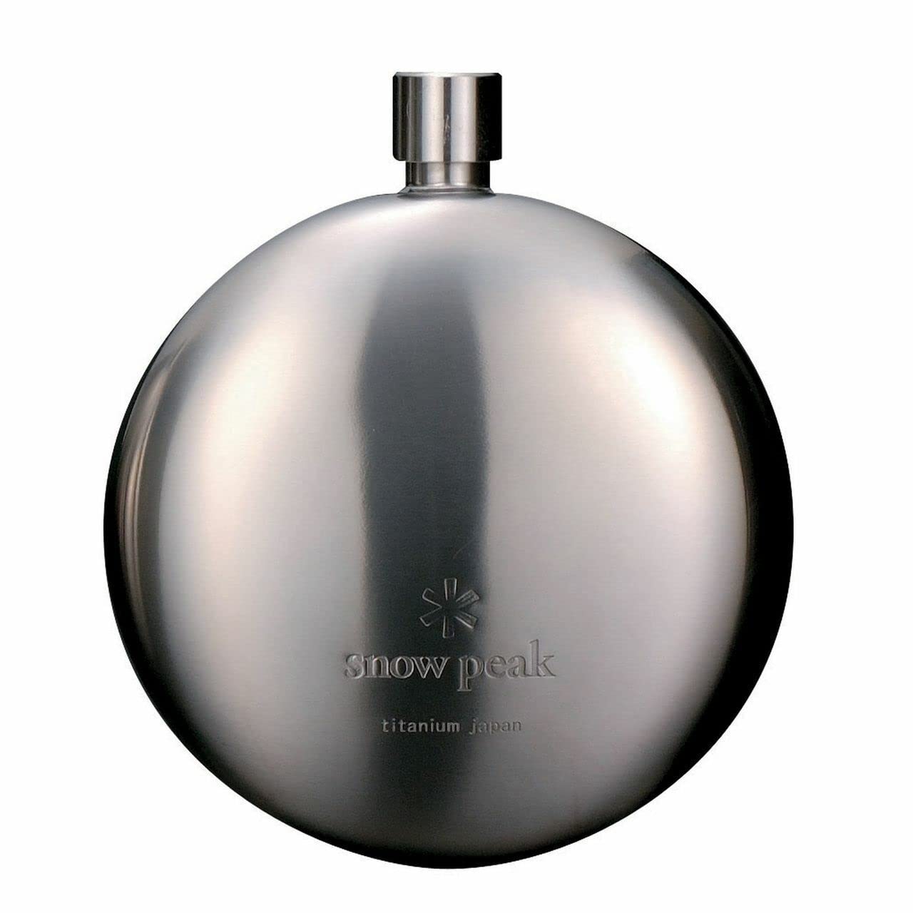 Amazon | スノーピーク(snow peak) チタン 丸型スキットル(ラウンド) T
