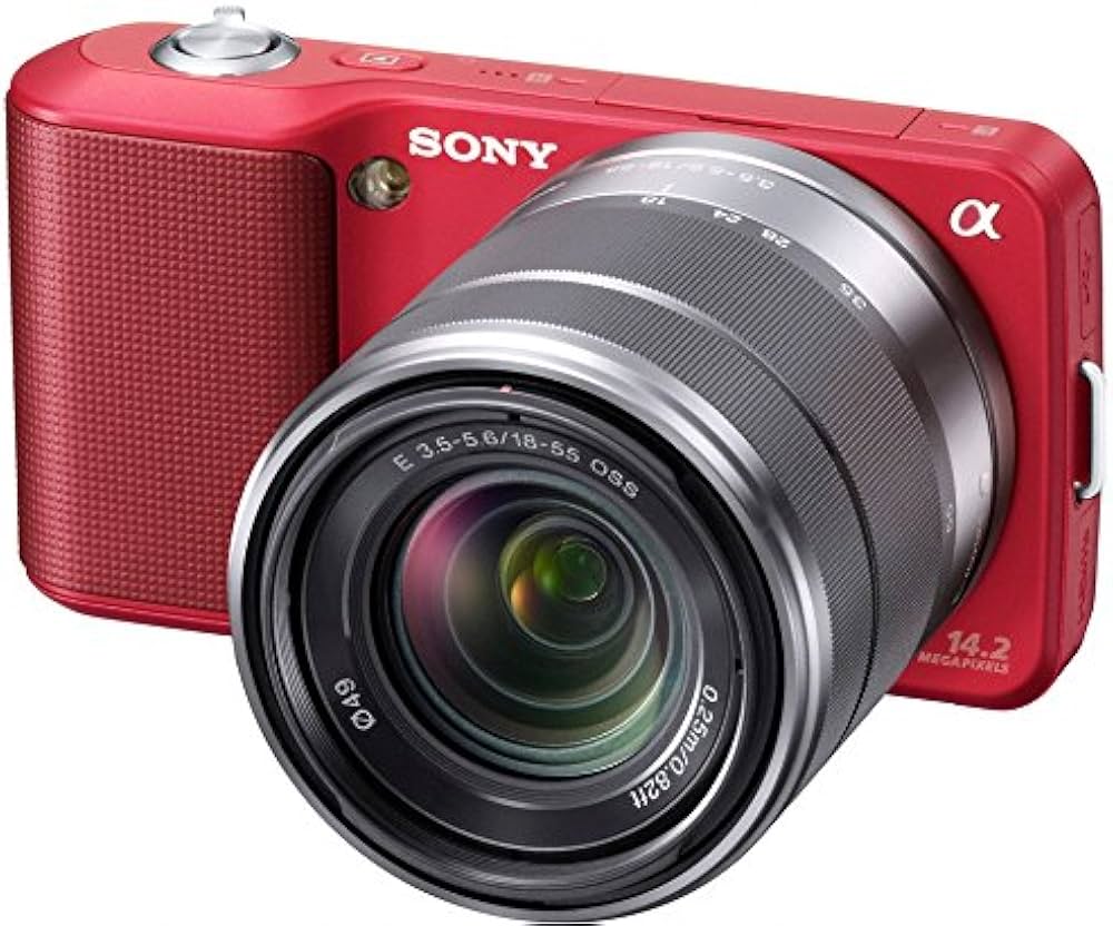 Amazon.co.jp: SONY デジタル一眼α NEX-3 ズームレンズキット レッド