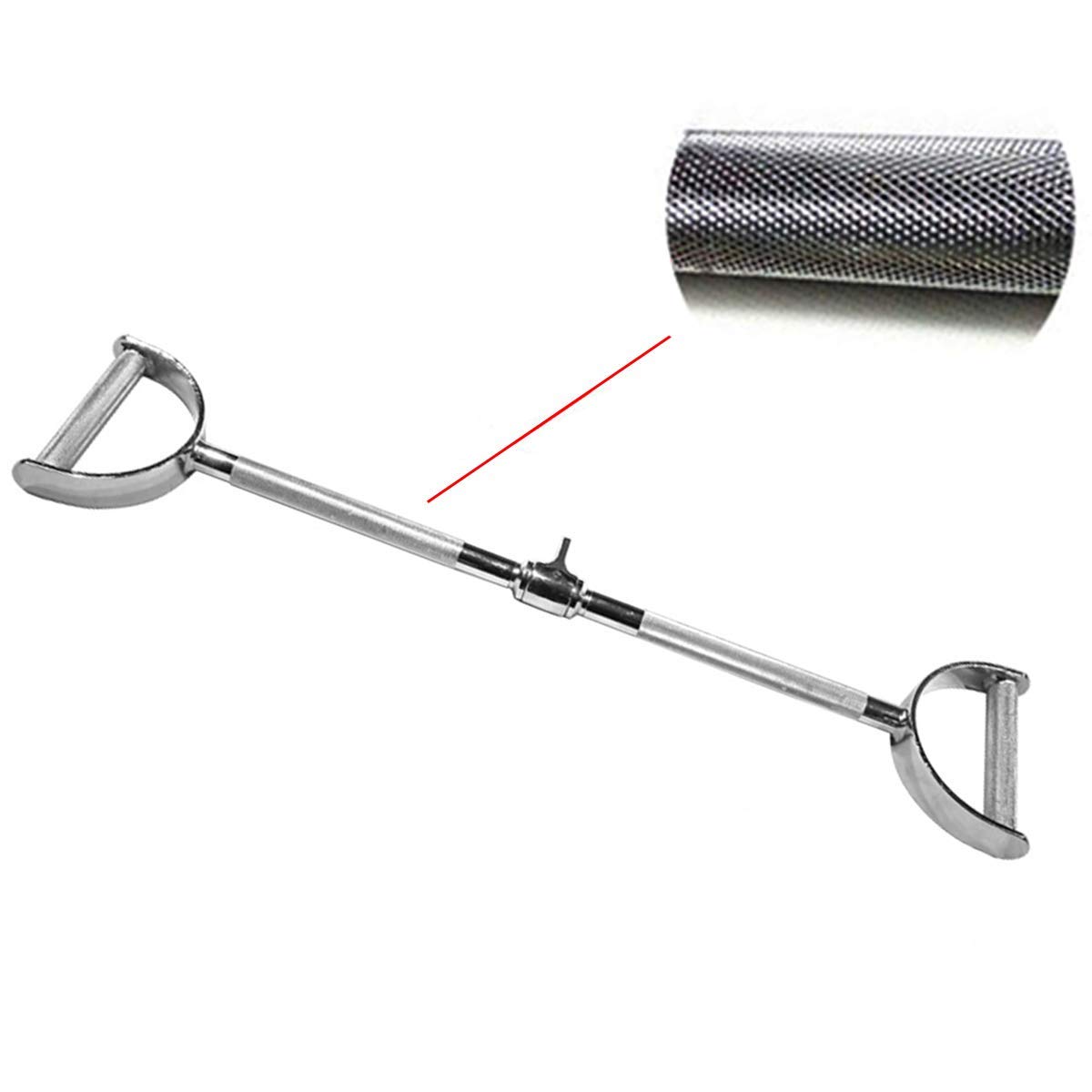 Amazon | ラットプルバーストレートフーフグリップ、パラレルLATバー