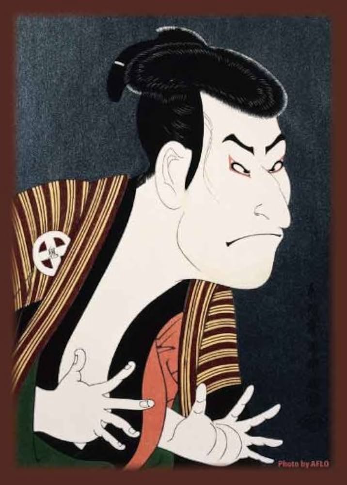 Amazon | ブロッコリー ハイブリッドスリーブ 東洲斎写楽 「三世大谷鬼