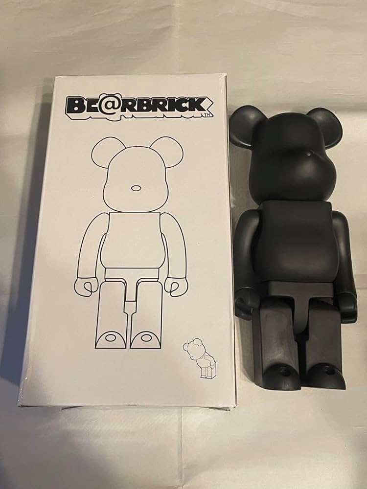 Amazon.co.jp: ベアブリック ブラック 400% : おもちゃ