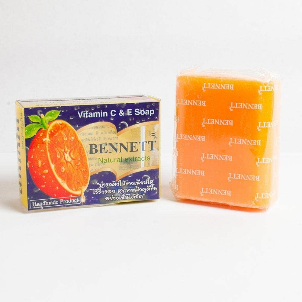 Amazon | Vitamin C&E Soap Bennett Natural extracts/Thai Soap 130 G