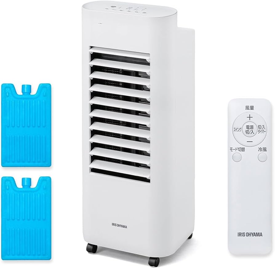Amazon | アイリスオーヤマ 冷風扇 扇風機 左右首振り 風量4段階 大