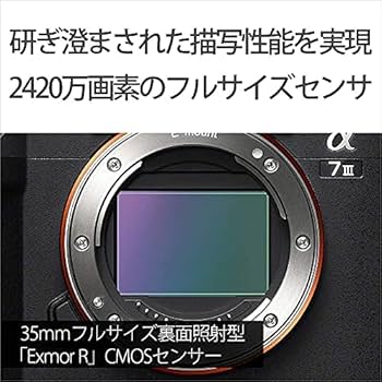 Amazon | SONY(ソニー) フルサイズ ミラーレス一眼カメラ α7III ボディ